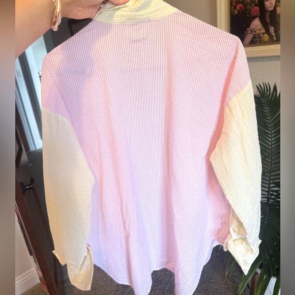 Pinstripe button up - Picture 2 of 2